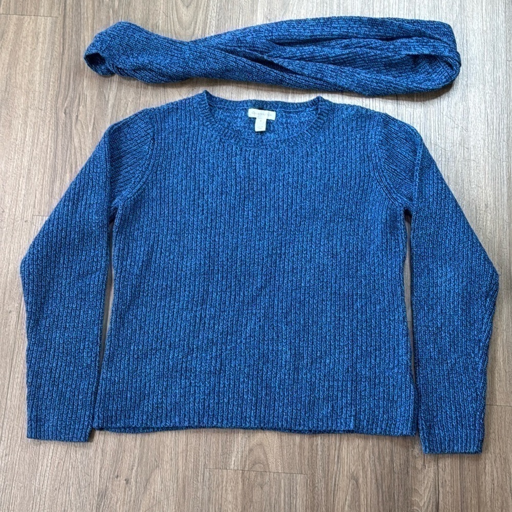 Sweater & Scarf Layering Perfect - 54% Cotton